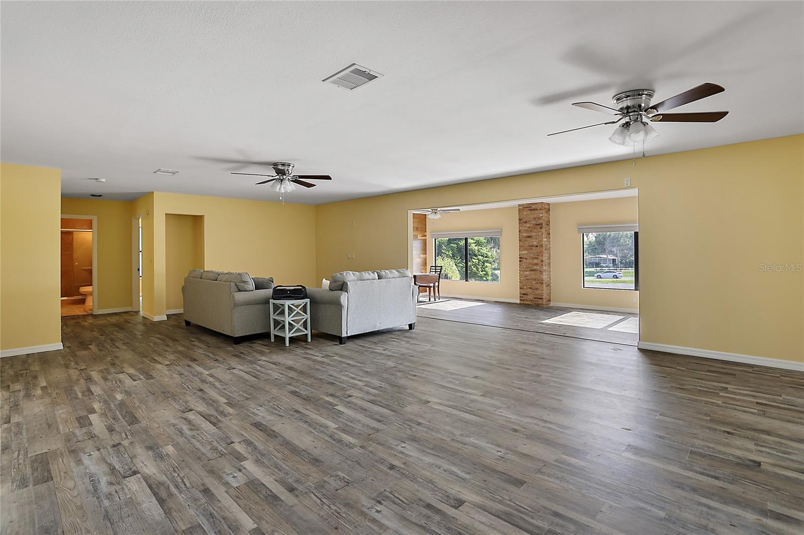 Upstairs common area