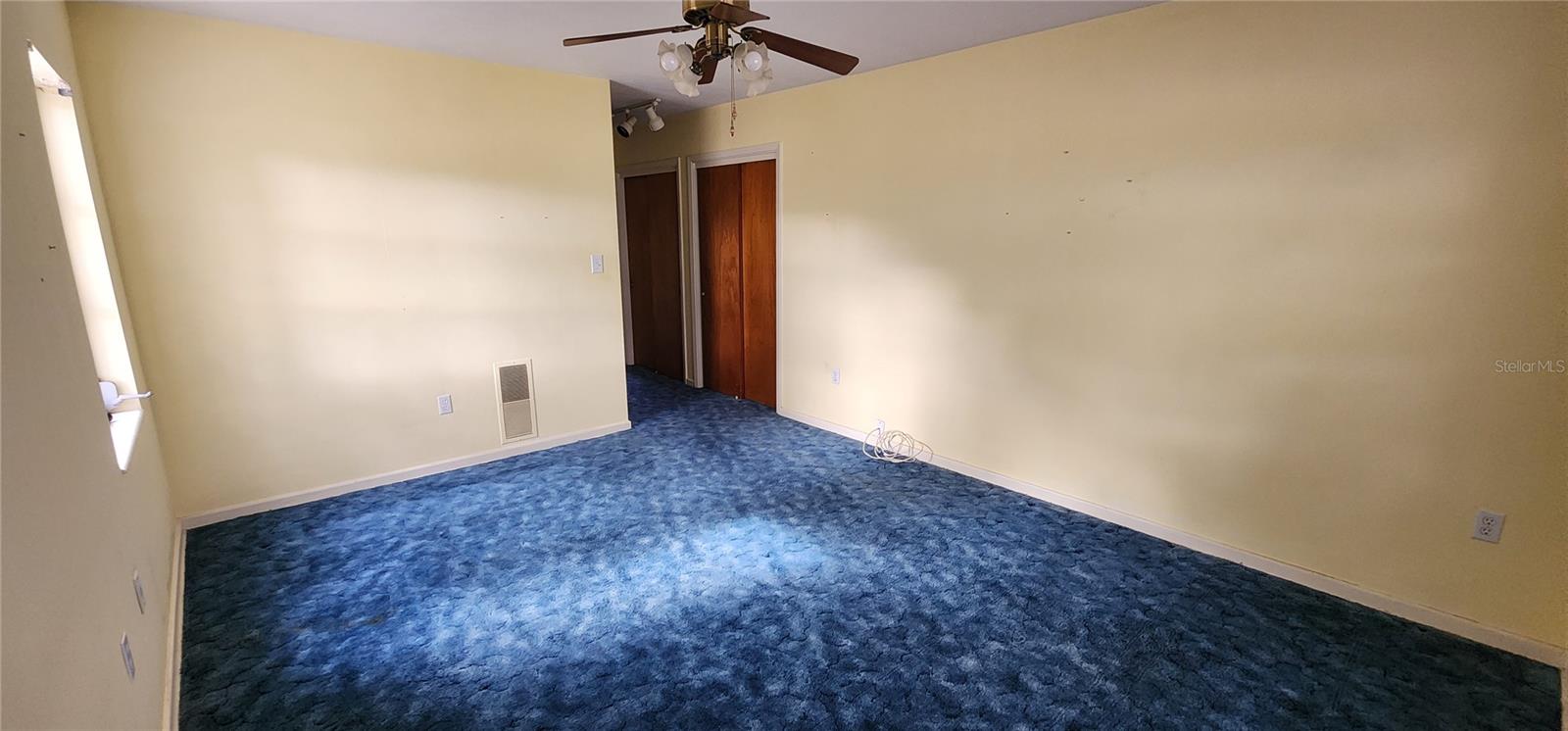 Double closet- master