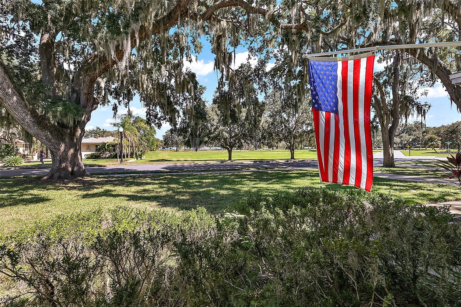 View from the front porch