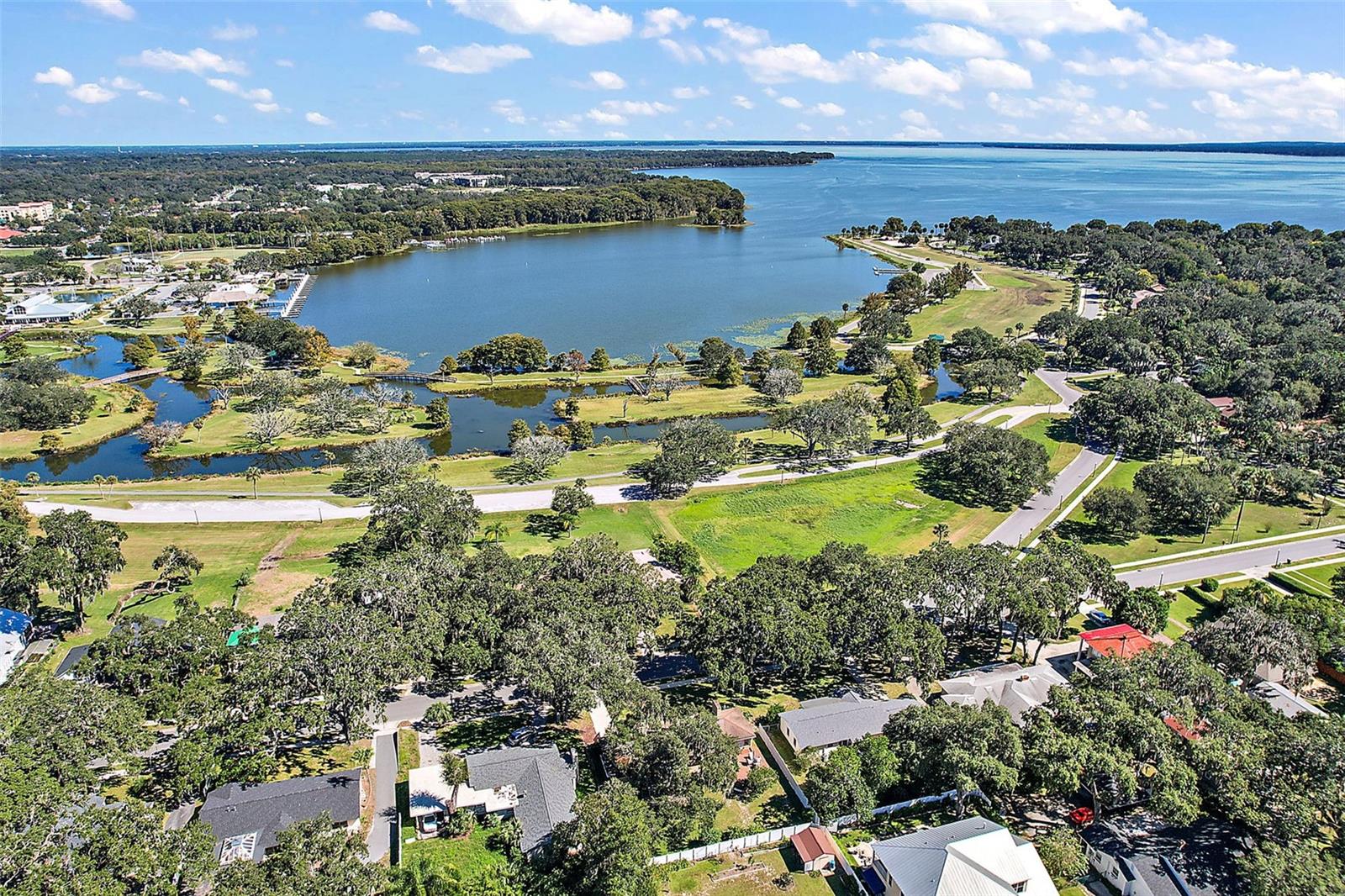 Aerial View Venetian Gardens