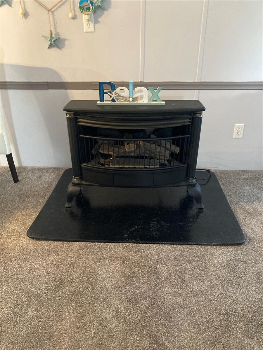 Gas fireplace