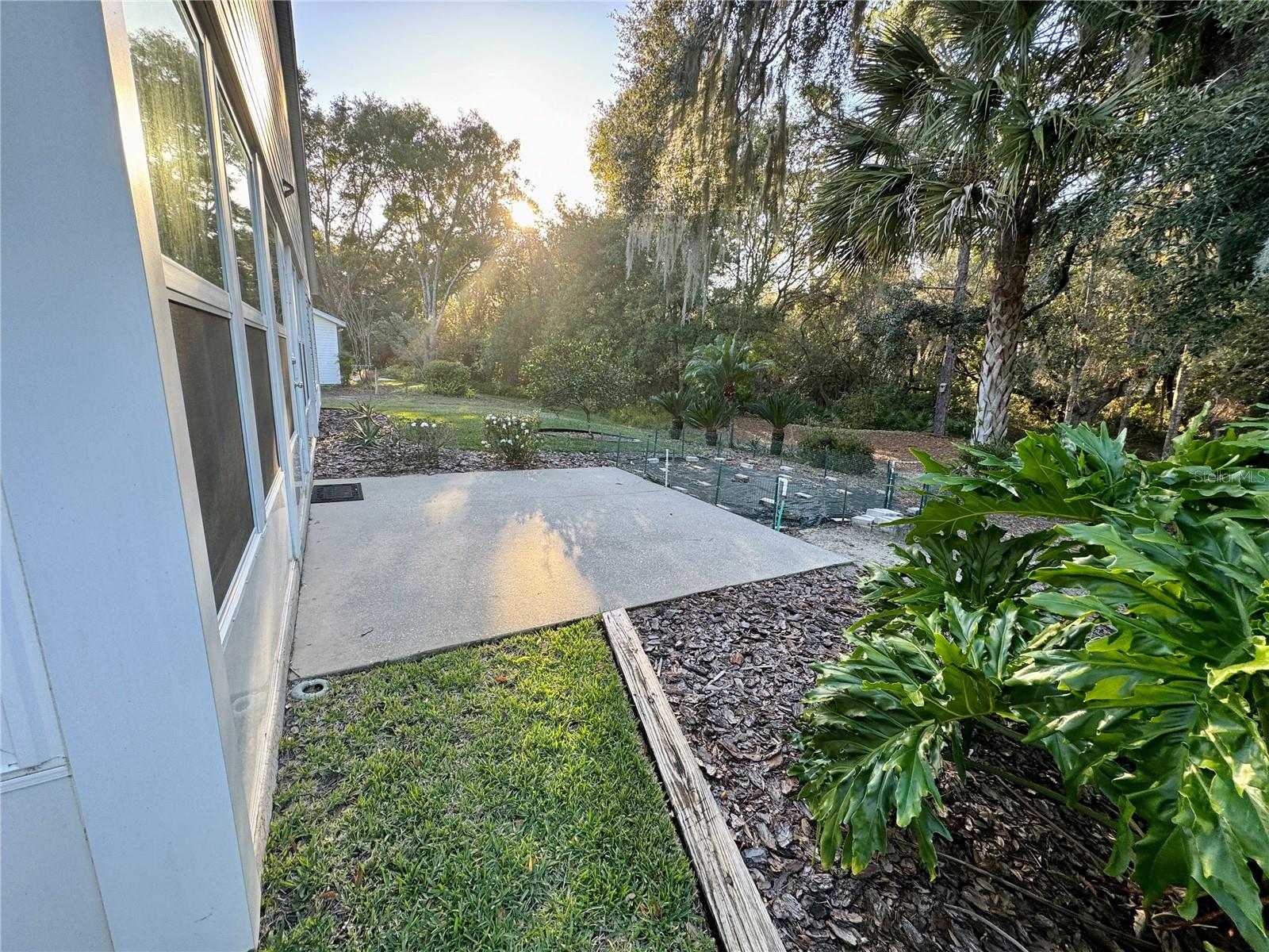 NICE SIZED PATIO IN REAR