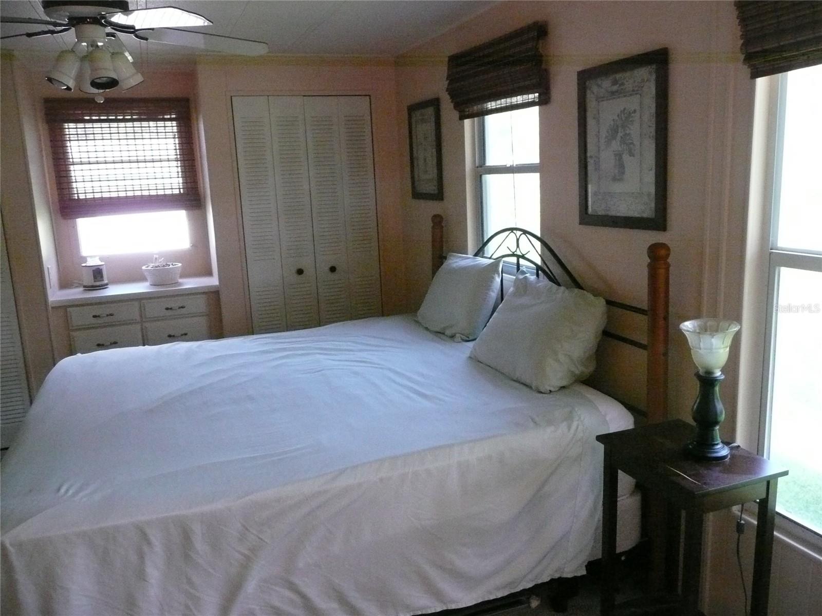 Slumber peacefully on King-size bed