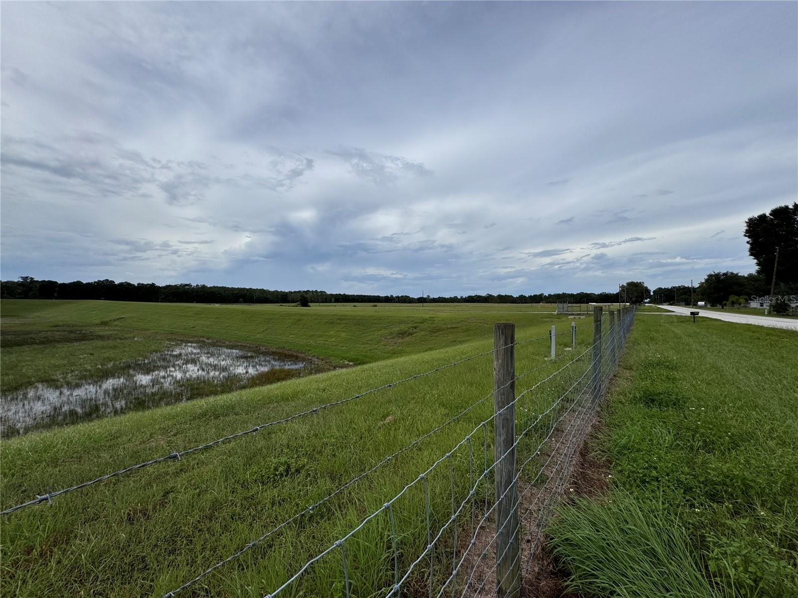 Marion County Retention Pond behind property.