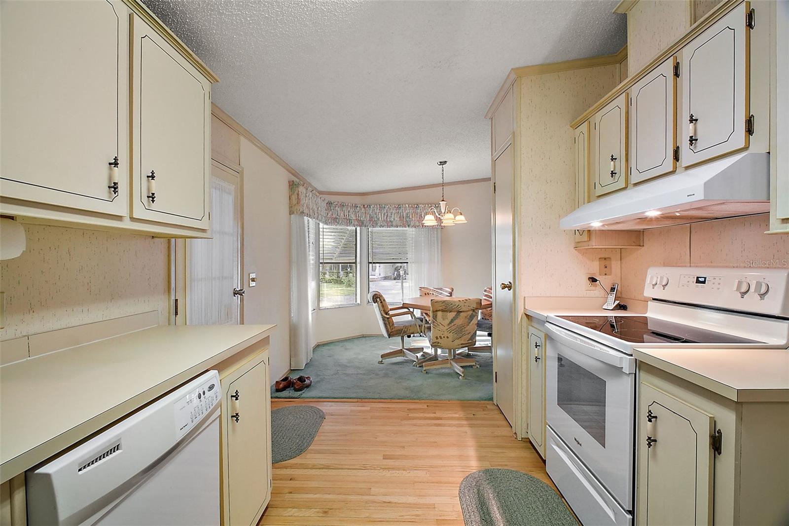 PLENTY OF STORAGE IN KITCHEN