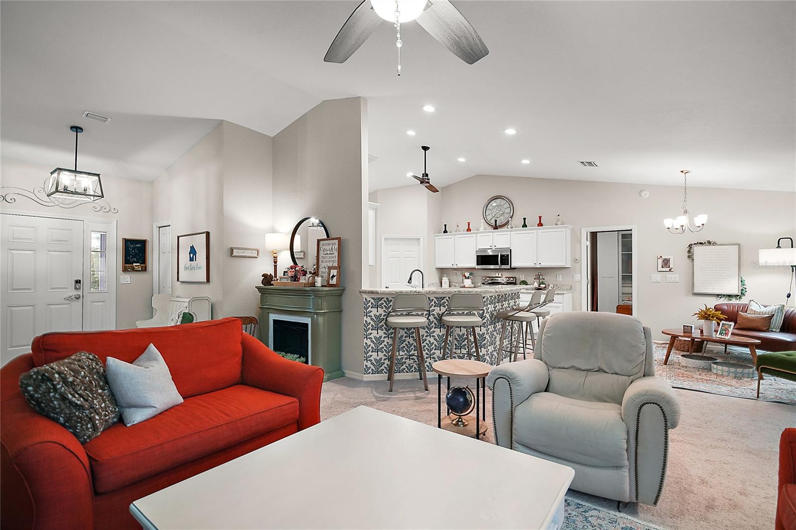 open living area