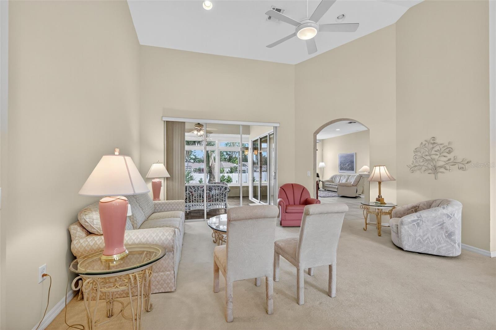 Living Room to Florida Room