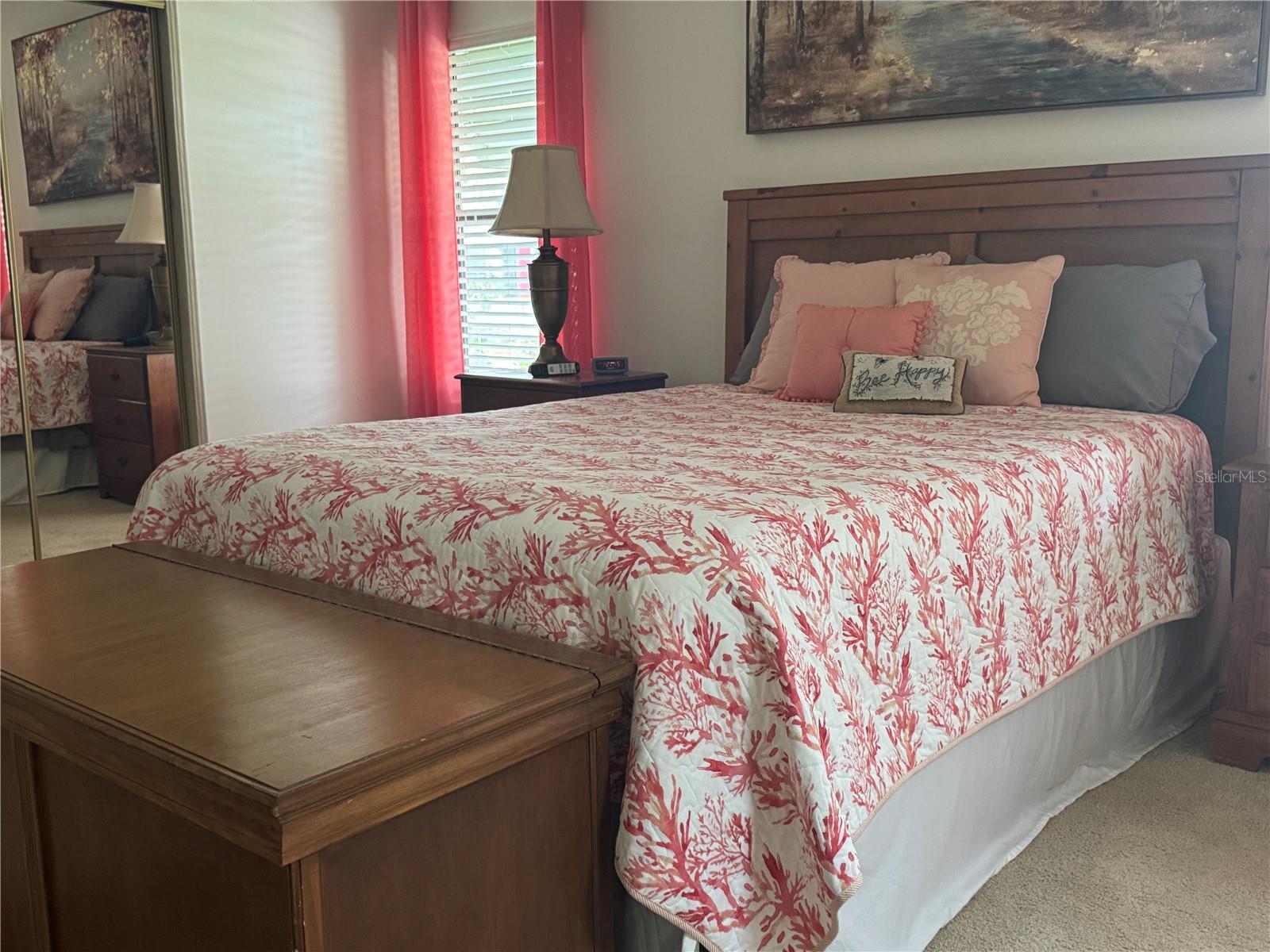 ADJUSTABLE QUEEN SIZED  BED IN PRIMARY BEDROOM