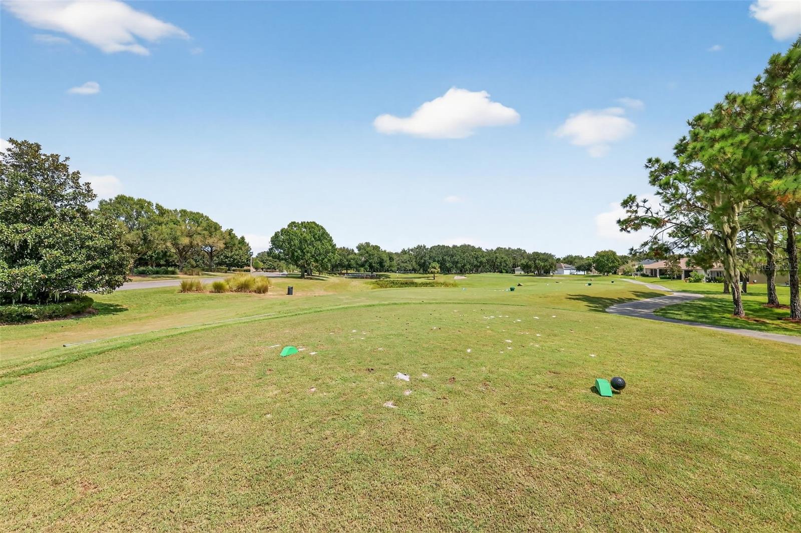# 4 Tee box looking at green.  This home backs up to this tee box.