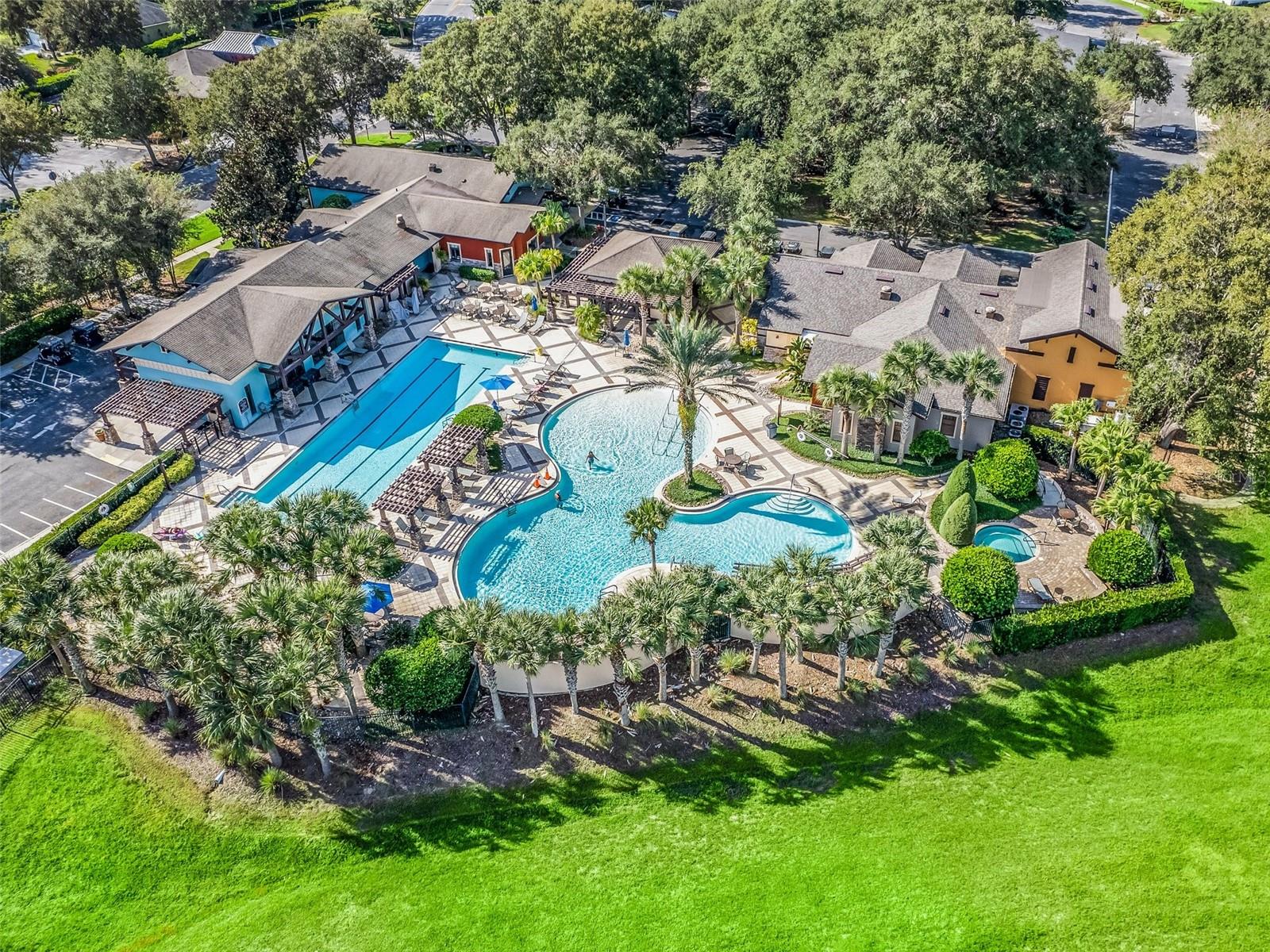 Pools and Town Center