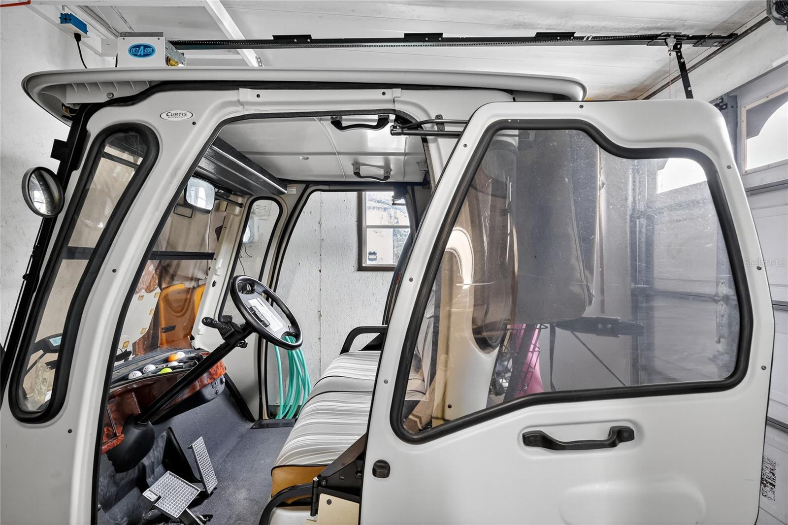 Golf cart garage