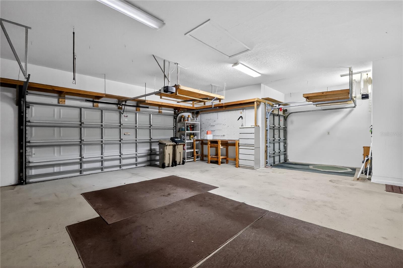 2 car + golf cart Garage