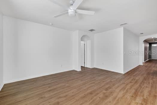 Open space in Living room