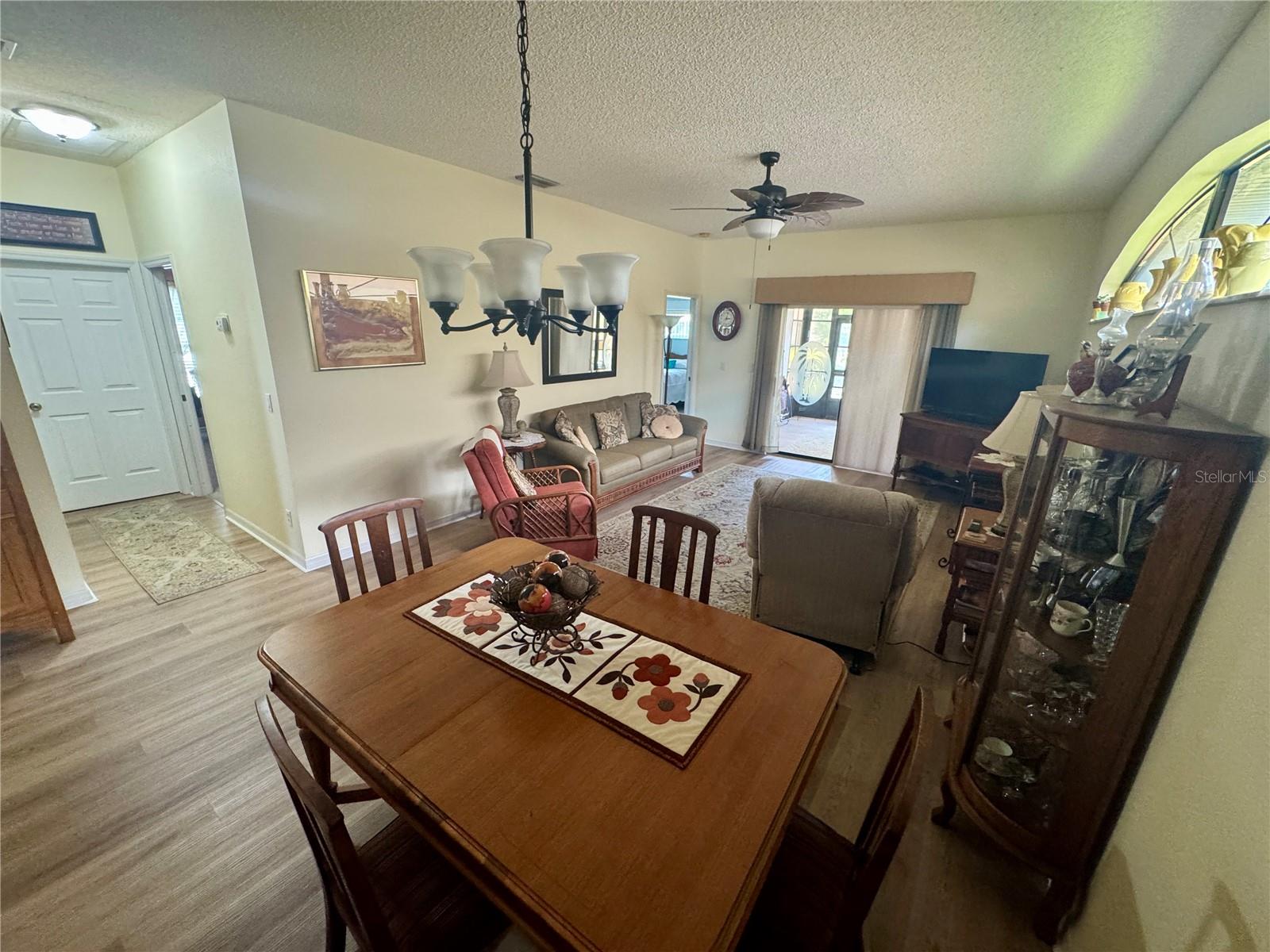 DINING ROOM, LIVING ROOM, HALLWAY