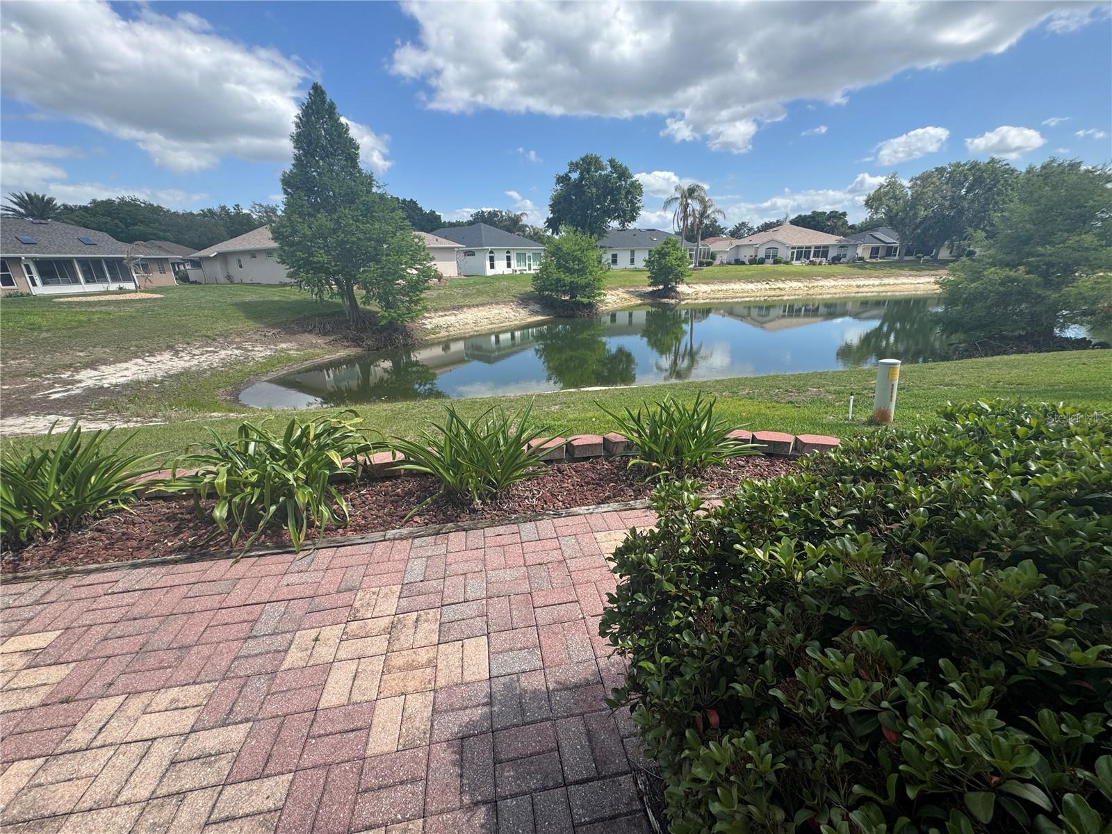 PATIO AND POND VIEWS
