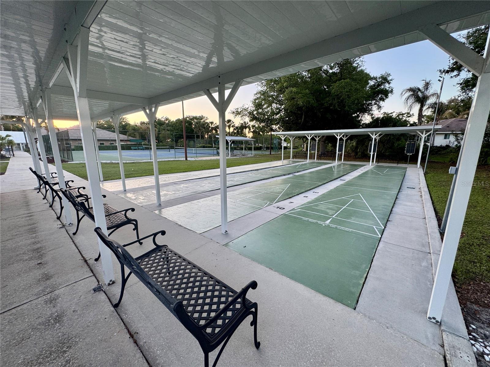 SHUFFLEBOARD COURTS