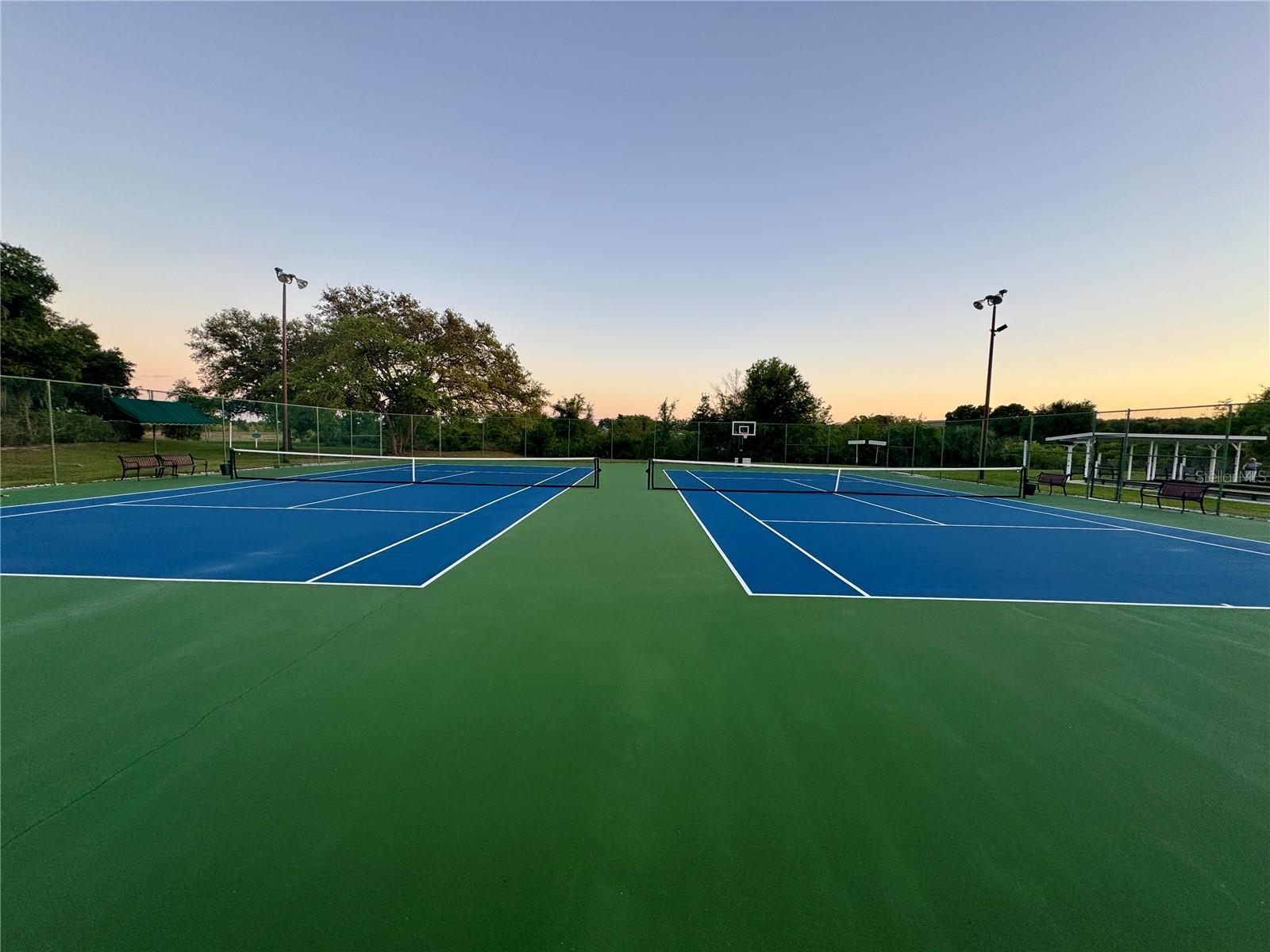 TENNIS COURTS