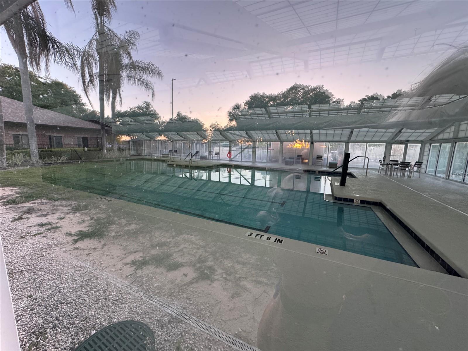 INSIDE POOL