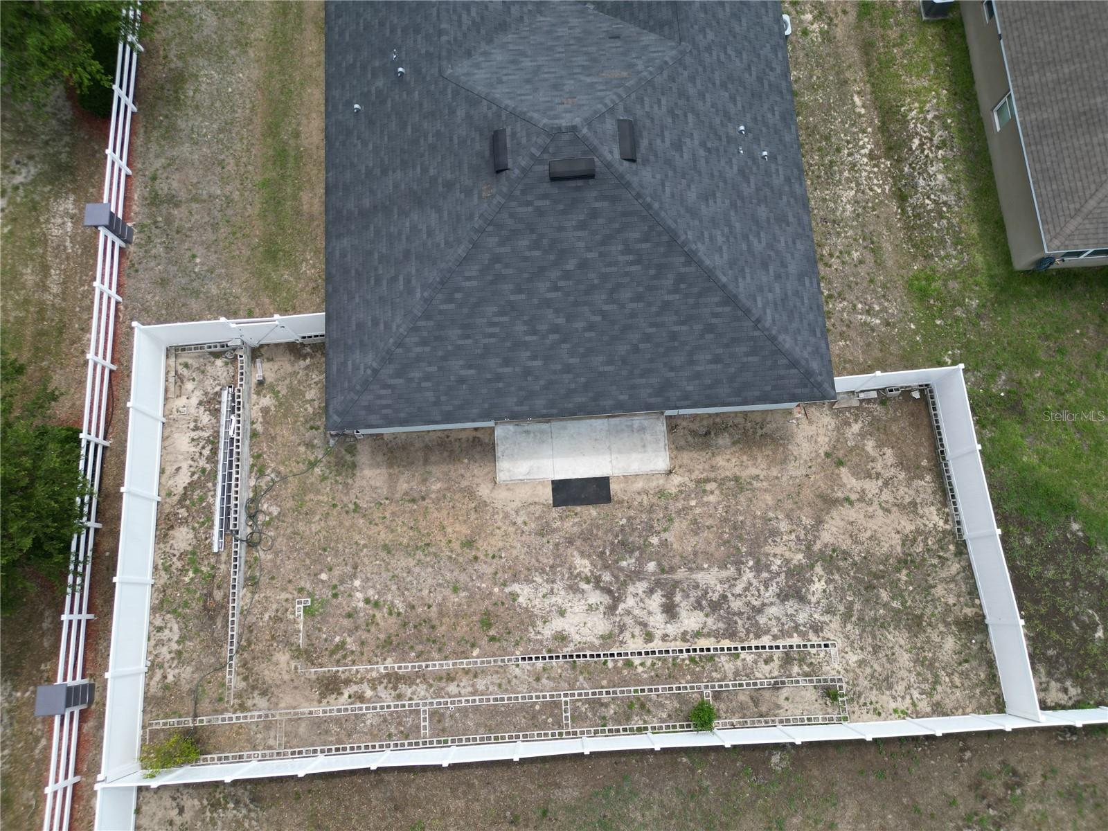 FENCED IN BACK YARD