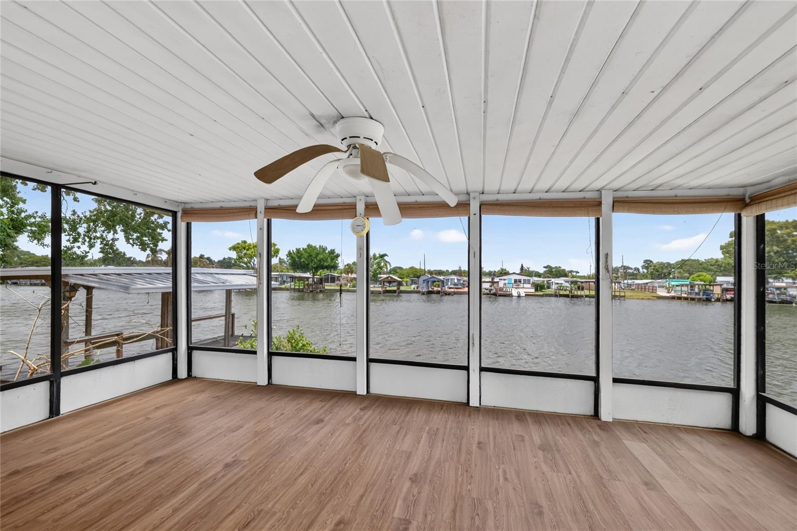 Porch off of living room, giving water views!