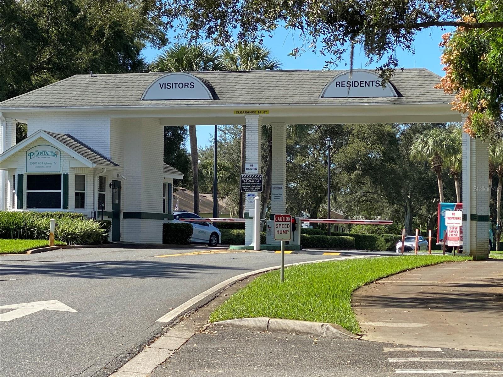 ONE OF THREE ENTRANCES