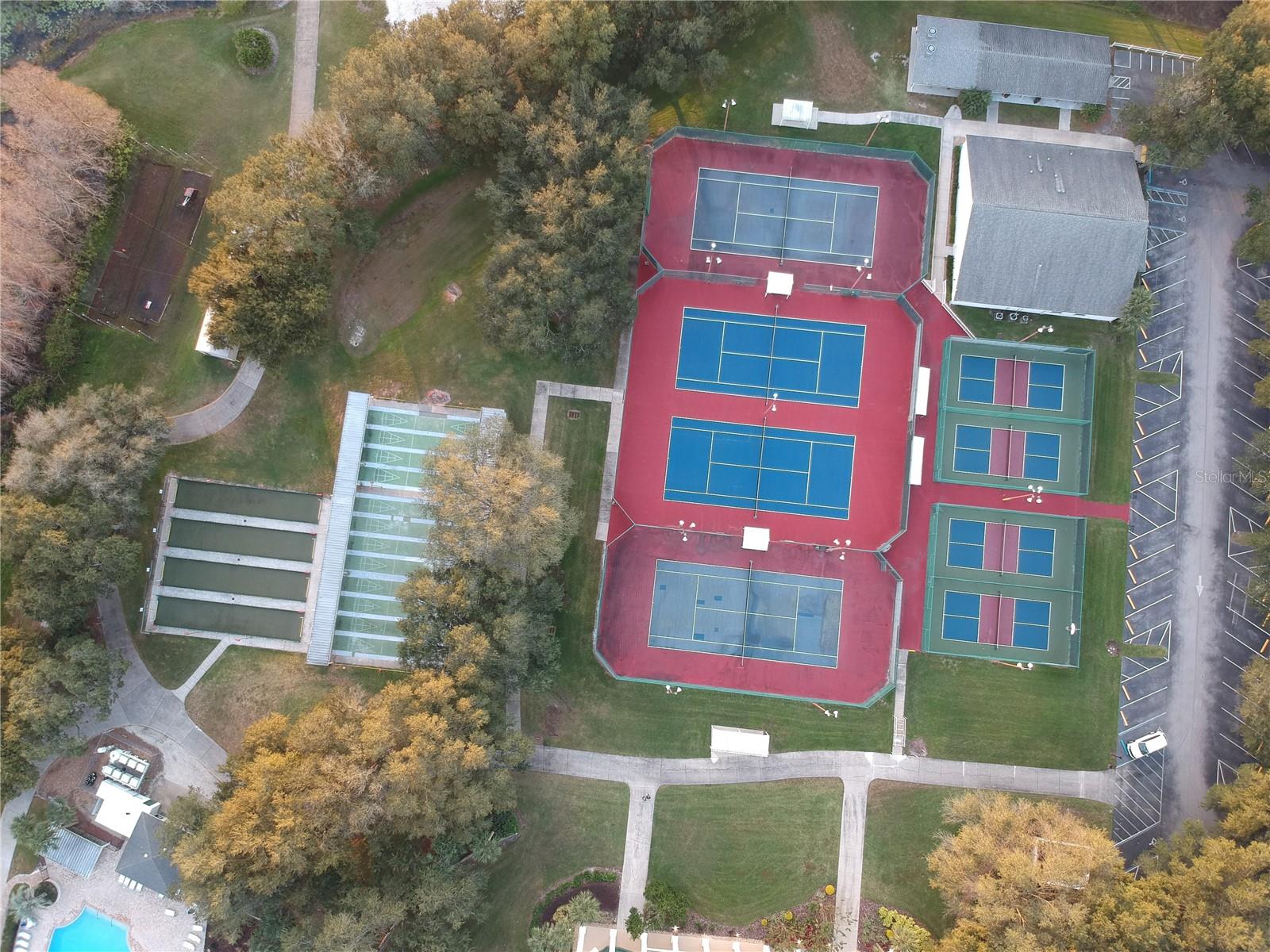 BOCCE, SHUFFLEBOARD, TENNIS, PICKLEBALL